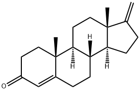 17-Methylene-androst-4-en-3-one Structure