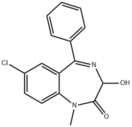 TEMAZEPAM Struktur