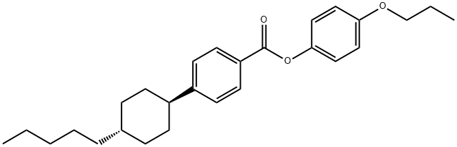 4-Propoxyphenyl-4'-Trans-PentylcyclohexylBenzoat Struktur