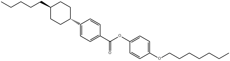 4-Heptyloxyphenyl-4'-Trans-PentylcyclohexylBenzo Struktur