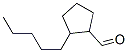 2-pentylcyclopentanecarbaldehyde Struktur