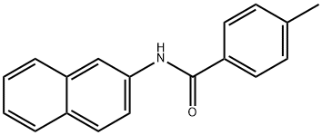 4-METHYL-N-2-NAPHTHALENYL-BENZAMIDE Struktur