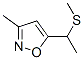 Isoxazole, 3-methyl-5-[1-(methylthio)ethyl]- (9CI) Struktur