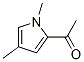 Ethanone, 1-(1,4-dimethyl-1H-pyrrol-2-yl)- (9CI) Struktur