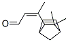 3-(3,3-dimethylbicyclo[2.2.1]hept-5-en-2-yl)-2-butenal Struktur