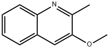 3-Methoxy-2-methylquinoline Struktur