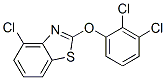 4-chloro-2-(2,3-dichlorophenoxy)benzothiazole Struktur