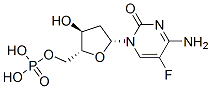 5-fluoro-2'-deoxycytidine 5'-monophosphate Struktur