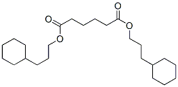 bis(3-cyclohexylpropyl) adipate Struktur