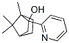 1,7,7-trimethyl-2-(2-pyridyl)bicyclo[2.2.1]heptan-2-ol Struktur