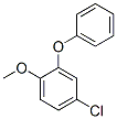 4-CHLORO-2-PHENOXY ANISOLE Struktur