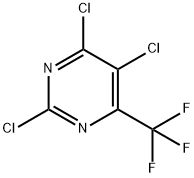 2,4,5-trichloro-4-trifluoropyriMidine Struktur