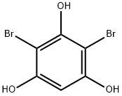 2,4-dibroMobenzene-1,3,5-triol Struktur