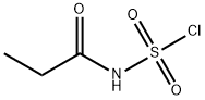 Sulfamoyl  chloride,  (1-oxopropyl)-  (9CI) Struktur