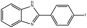 1H-BENZIMIDAZOLE, 2-(4-IODOPHENYL)- Struktur