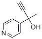 a-ethynyl-a-Methyl-4-PyridineMethanol Struktur