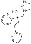 1-(1H-IMIDAZOL-1-YL)-4-PHENYL-2-(2-PYRIDINYL)-3-BUTEN-2-OL Struktur