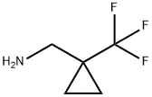 1-(Trifluoromethyl)cyclopropanemethamine Struktur