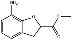 Methyl 7-aMino-2,3-dihydrobenzofuran-2-carboxylate Struktur