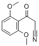 2,6-DIMETHOXYBENZOYLACETONITRILE Struktur