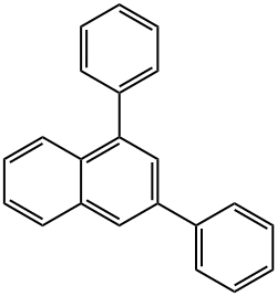 1,3-diphenylnaphthalene Struktur