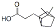 endo-3,3-dimethylbicyclo[2.2.1]heptane-2-propionic acid Struktur