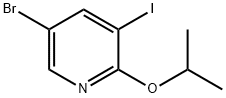 5-BROMO-3-IODO-2-ISOPROPOXY-PYRIDINE|5-BROMO-3-IODO-2-ISOPROPOXY-PYRIDINE