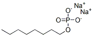 Phosphoric acid, octyl ester, sodium salt Struktur