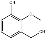 3-hydroxy-2-methoxybenzyl alcohol Struktur