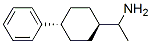 Cyclohexanemethanamine, alpha-methyl-4-phenyl-, trans- Struktur