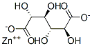 galactaric acid, zinc salt Struktur