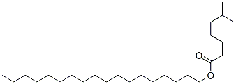 octadecyl isooctanoate Struktur