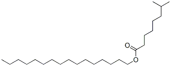 hexadecyl isononanoate Struktur