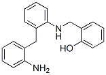 [[[[(aminophenyl)methyl]phenyl]amino]methyl]phenol Struktur