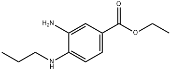 Ethyl 3-amino-4-(propylamino)benzoate Struktur