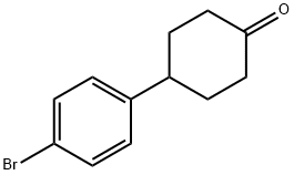 4-(4-BROMOPHENYL)CYCLOHEXANONE Struktur