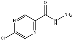 5-Chloropyrazine-2-carboxylic acid hydrazide Struktur