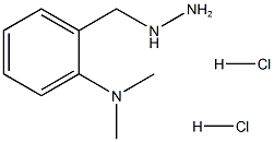 2-DIMETHYLAMINOBENZYLHYDRAZINEDIHYDROCHLORIDE
 Struktur