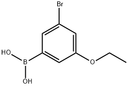 5-BROMO-3-ETHOXYPHENYLBORONIC ACID Struktur