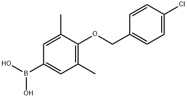 4-(4′-Chlorobenzyloxy)-3,5-dimethylphenylboronic acid price.