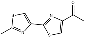 4-ACETYL-2-(2-METHYLTHIAZOL-4-YL)THIAZOLE Struktur