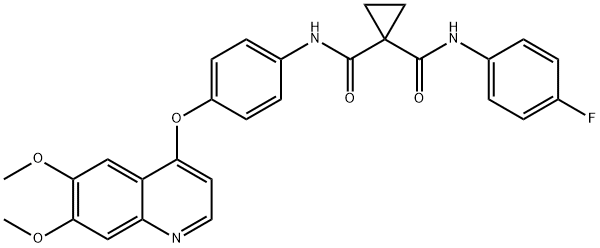 Cabozantinib Struktur