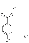 POTASSIUM PROPYL 4-HYDROXYBENZOATE Struktur