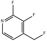 Pyridine, 2,3-difluoro-4-(fluoromethyl)- (9CI) Struktur