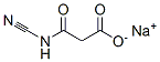 sodium N-cyanopropionamidate  Struktur