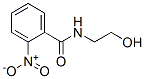 N-(2-hydroxyethyl)-2-nitrobenzamide Struktur