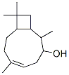 2,6,10,10-tetramethylbicyclo[7.2.0]undec-5-en-3-ol Struktur