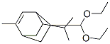 5-(diethoxymethyl)-2-methyl-8-(1-methylethyl)bicyclo[2.2.2]oct-2-ene Struktur