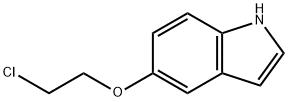 5-(2-chloroethoxy)-1H-indole Struktur