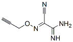 Ethanimidamide,  2-cyano-2-[(2-propynyloxy)imino]-  (9CI) Struktur